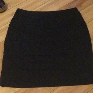 Black skirt